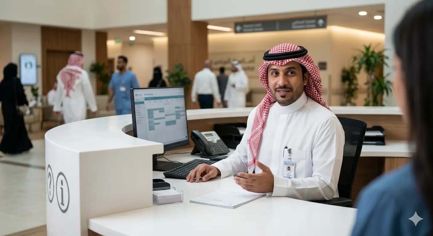 مهام خدمة العملاء في المستشفيات Hospital Customer Service