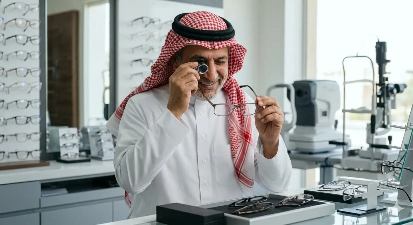 مهام فني نظارات Optician