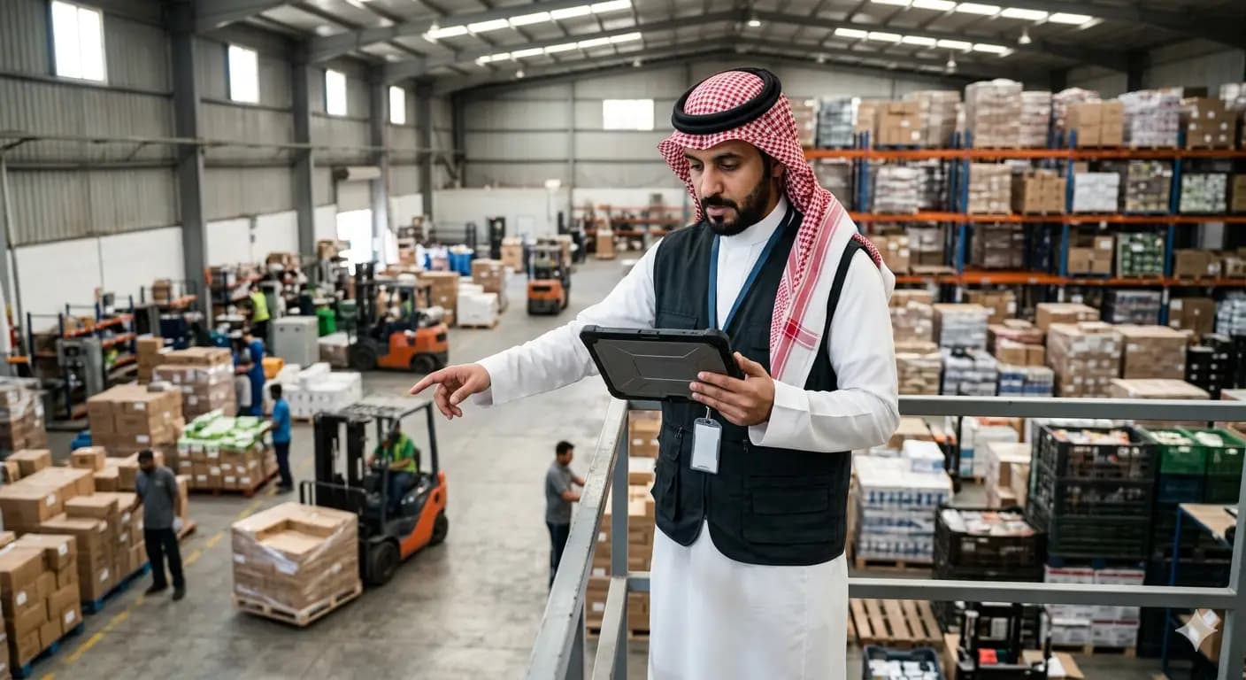 مهام مشرف لوجستي