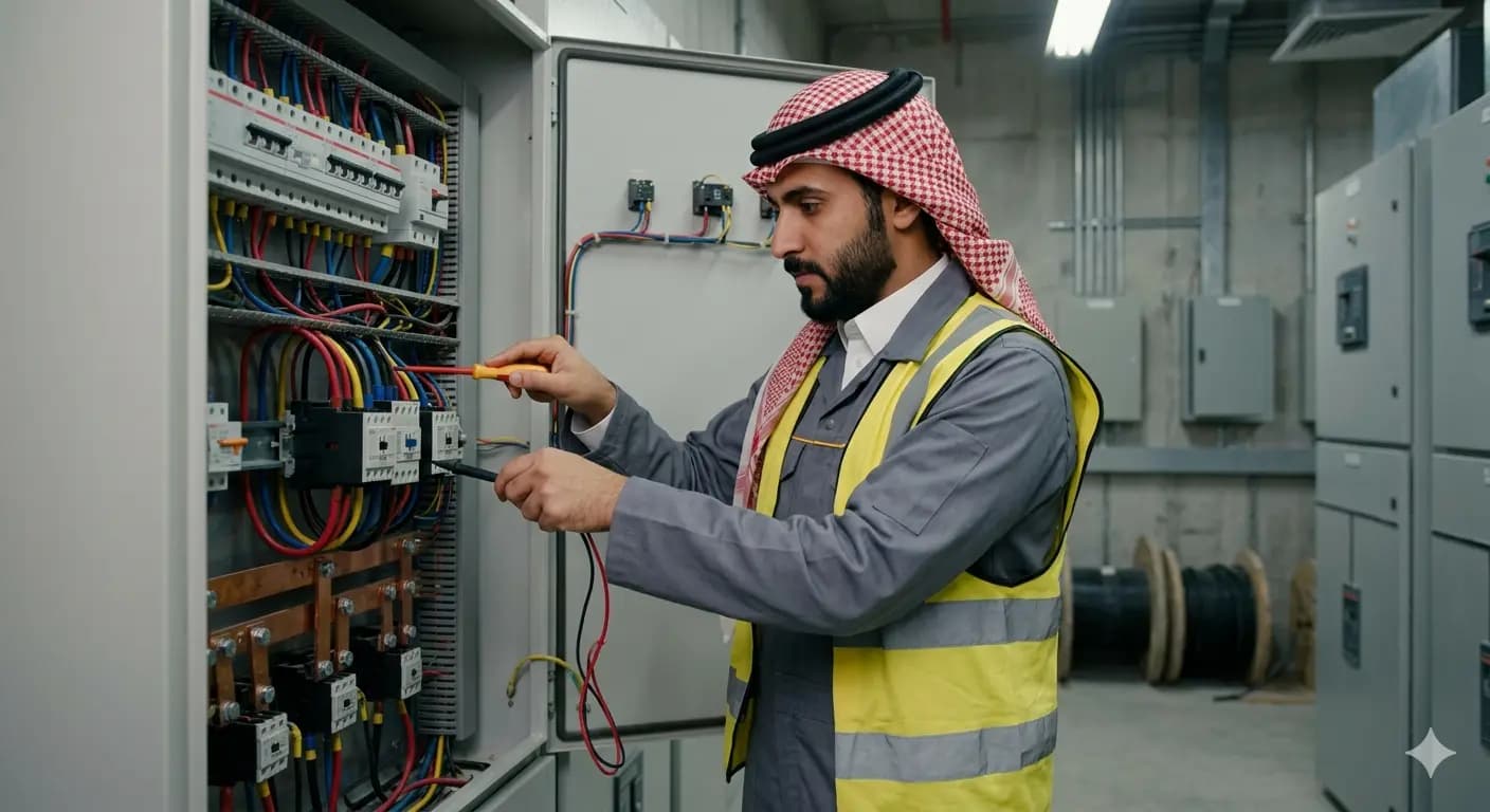 مهام فني كهرباء Electrical Technician