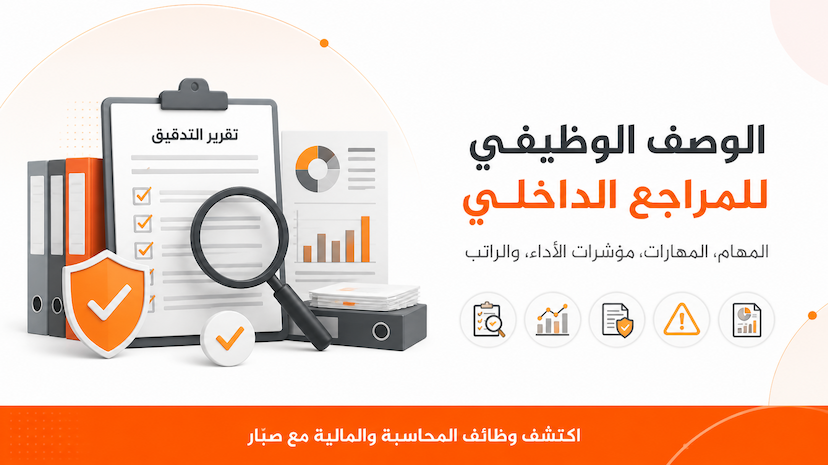 الوصف الوظيفي للمراجع الداخلي Internal Auditor وأهم المهام والمهارات والـ KPIs والراتب