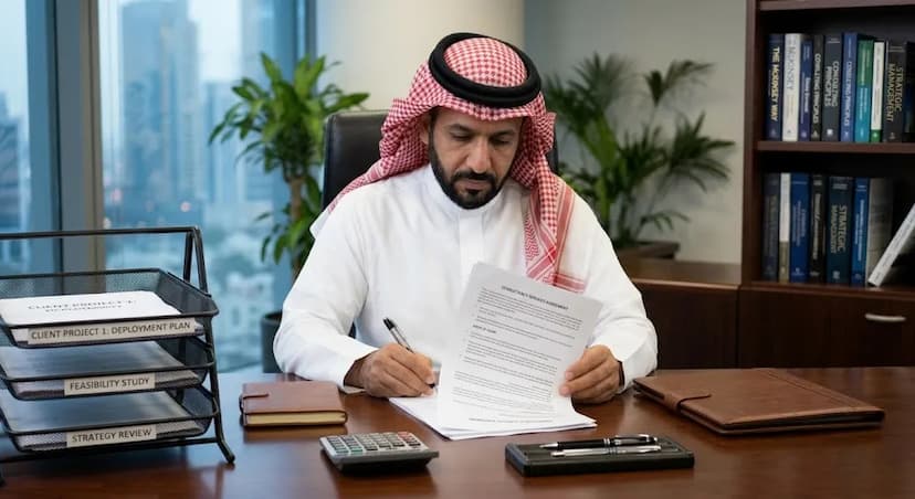نموذج عقد عمل إستشاري