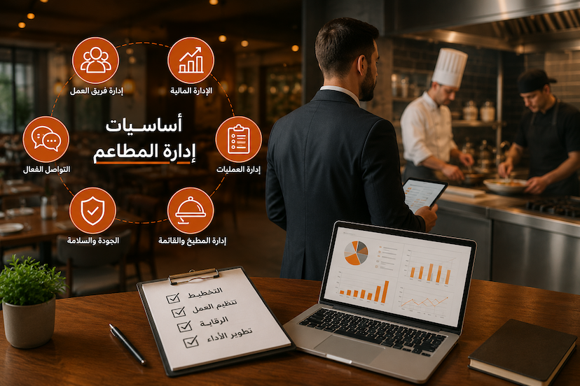 إدارة المطاعم - دليل شامل لجميع الجوانب