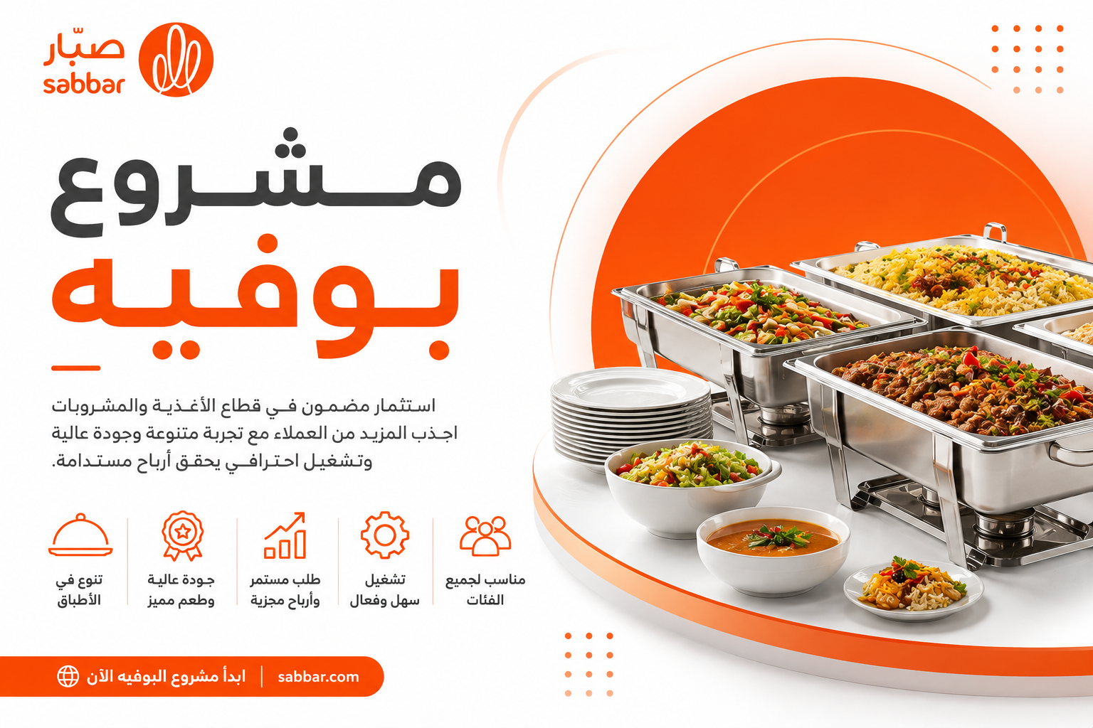 مشروع بوفيه - دليل عملي شامل