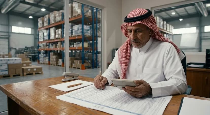 مهام محاسب المخازن
