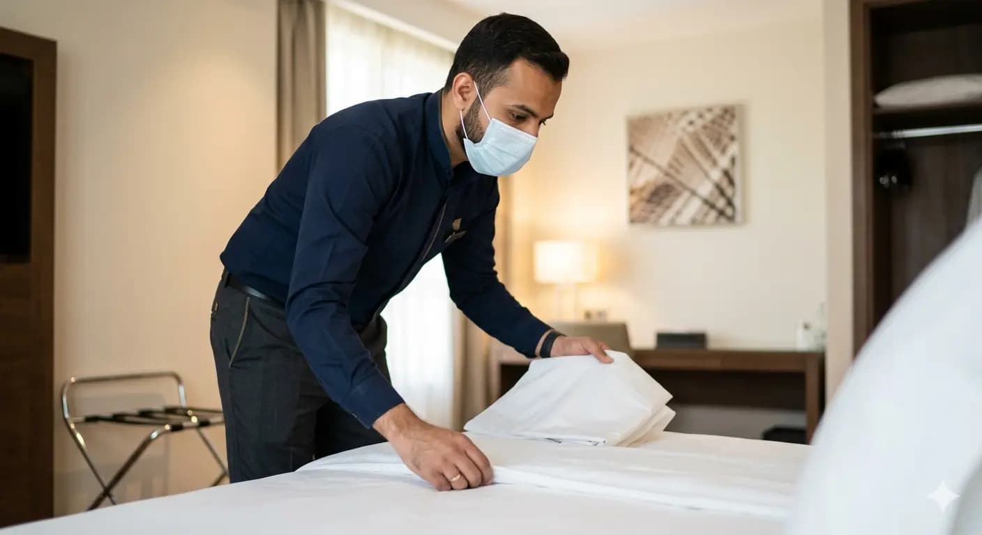 مهام موظف خدمة الغرف Housekeeping Attendant