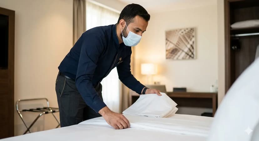 مهام موظف خدمة الغرف Housekeeping Attendant