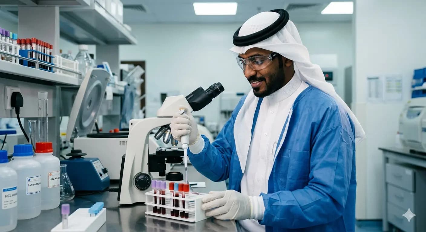 مهام فني مختبر Laboratory Technician